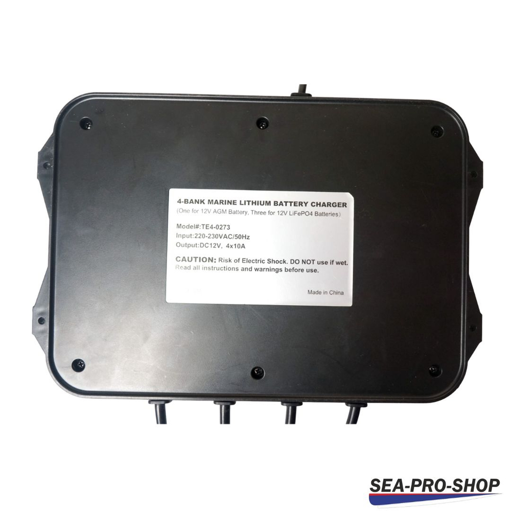 Зарядное устройство SEA-PRO ТЕ4-0273 (1х12В AGM, 3х12В LiFePo4)