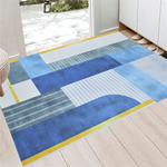 Коврик 80*120см, искусственный войлок/полиэстер, основа ПВХ (силикагель), NN2025-42