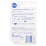 Nivea, Бальзам и скраб 2 в 1, алоэ вера, 4,8 г (0,17 унции)