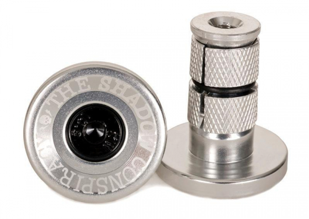 Барэнды Shadow TSC Deadbolt Bar Ends Raw Polish Black