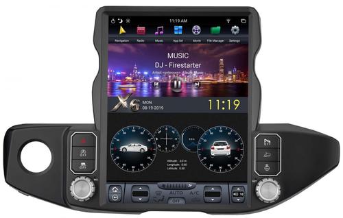 Магнитола для Jeep Wrangler 2018+ - Kuberg ZF-1315-Q6 вертикальный экран в стиле "Тесла" на Android 11, CarPlay, 4G SIM-слот