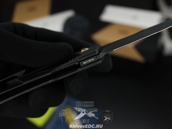 Нож складной WE Knife Solid WE22028-1 сталь клинка CPM-20CV, рукоять титан