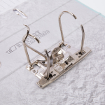 "Expert Complete" Регистратор Pastel/Пастель 75 мм Классик Лёгкий (Classic Lite) A4 арочный механ. лён 2-й сорт лиловый EC1026217