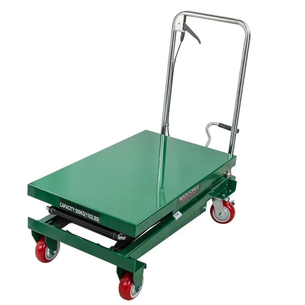 Тележка подъемная гидравлическая 500кг RockFORCE RF-SPT 500H