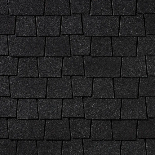 Гибкая черепица Timber Черное дерево Quiet Tile ( Тихая черепица )