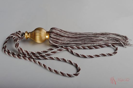 Подхваты-кисти для штор 2шт. коричневый