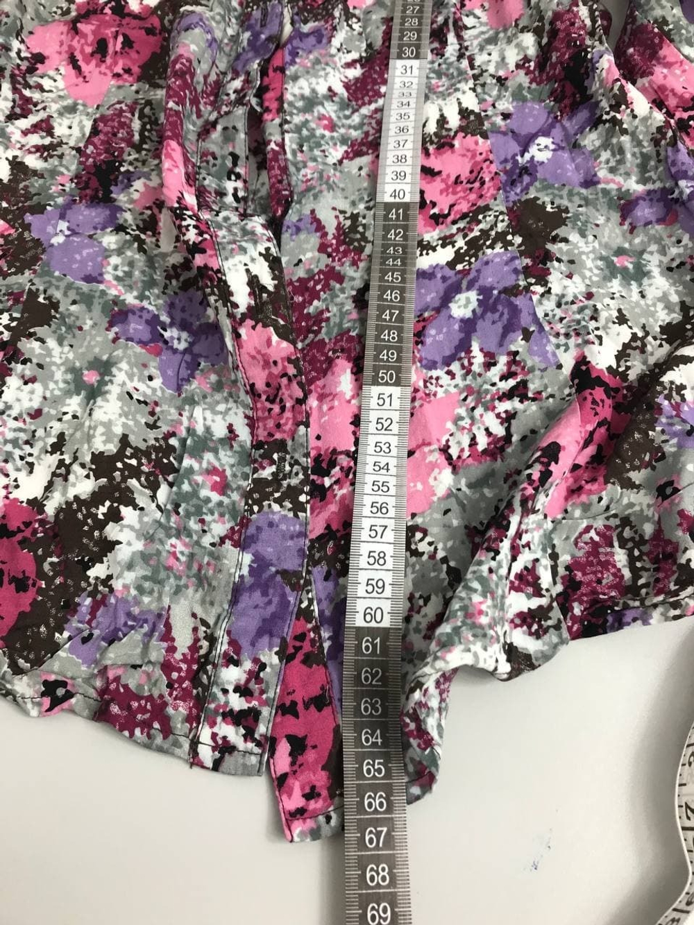 Блузка Finn Flare с цветами 46 размер