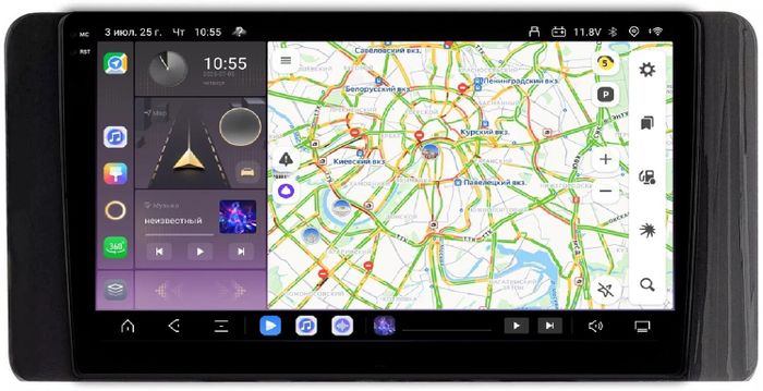 Магнитола для Volkswagen Polo, Skoda Rapid 2020+ - Kuberg SF-1020 QLed+2K, Android 13, Быстрейшая, CarPlay, 4G SIM-слот