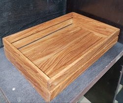 Ящик для подачи дуб; H=7,L=35,B=23см