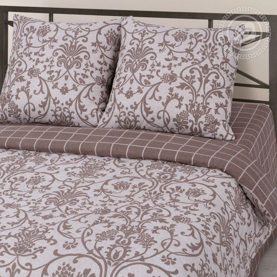 Полуторный комплект постельного белья Шик бязь Зима-Лето