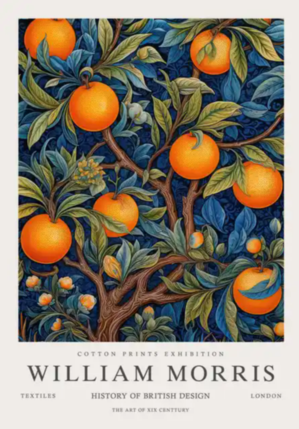 Постер "Плодовое дерево" William Morris (Уильям Моррис), 20x30 см