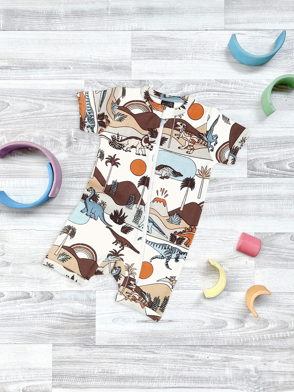 Песочник Mjölk Sleep and Play Dinoworld, уценка