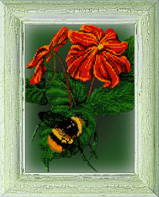 "Шмель"-В-78  вышивка