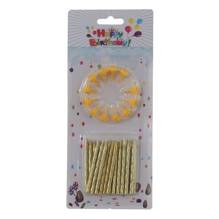 GAEM Набор из 24-х свечей для торта, L8,5 W1,2 H20 см