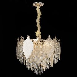 Citilux Darby CL309252 Люстра хрустальная подвесная Золото