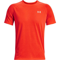 Мужская теннисная футболка Under Armour Men's Streaker Run Short Sleeve - красный