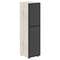 Шкаф колонка со стеклянной дверью LMC 40.2(L)  400х430х1517 LOFTIS