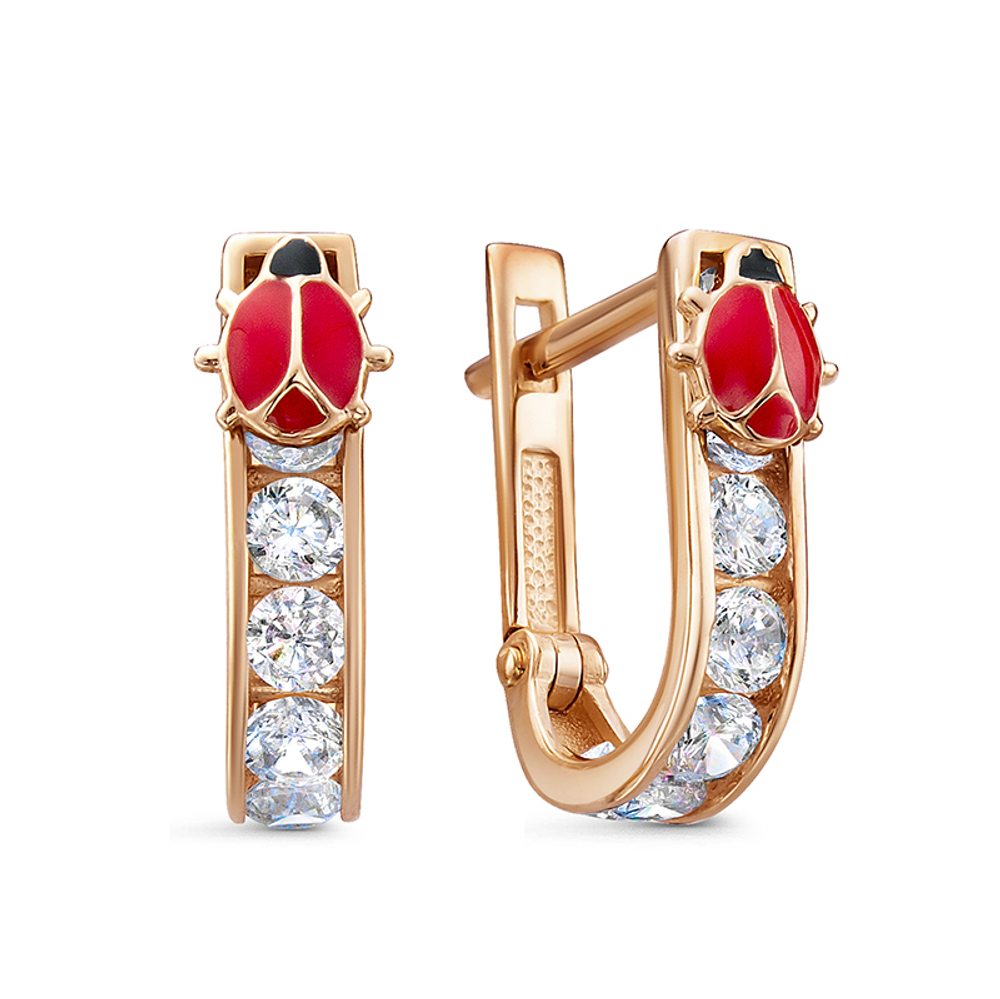 Серьги из золота 585 пробы