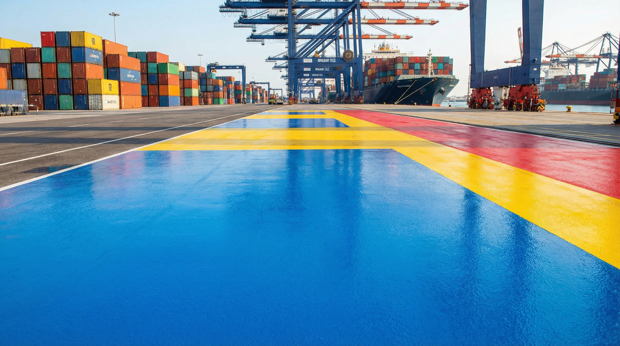 Эпоксидная краска для асфальта: долговечная защита и яркая разметка