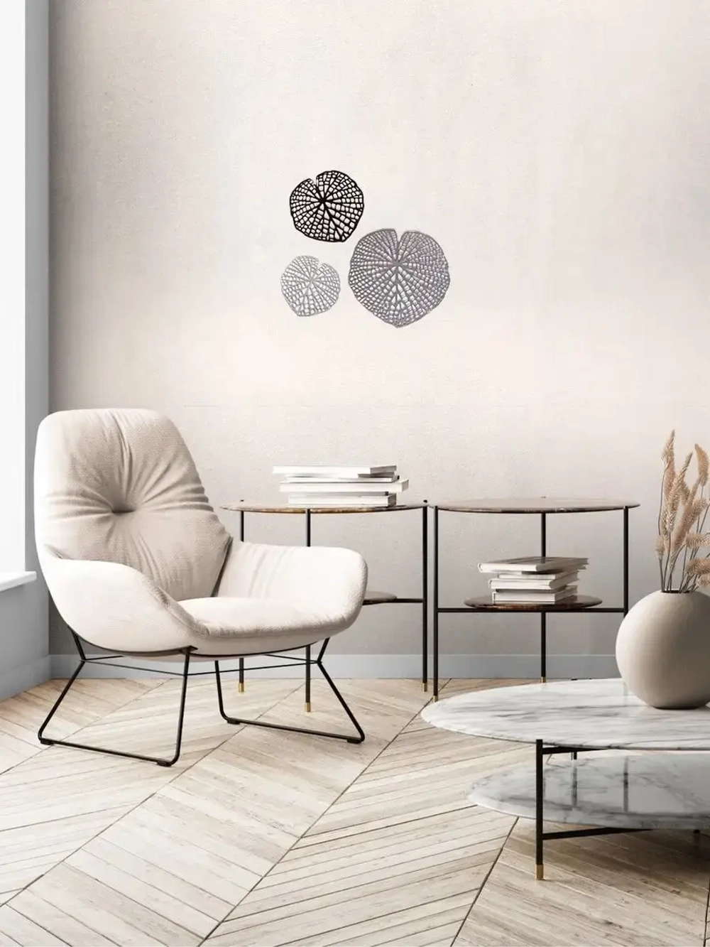 Декорация настенная "Листья"