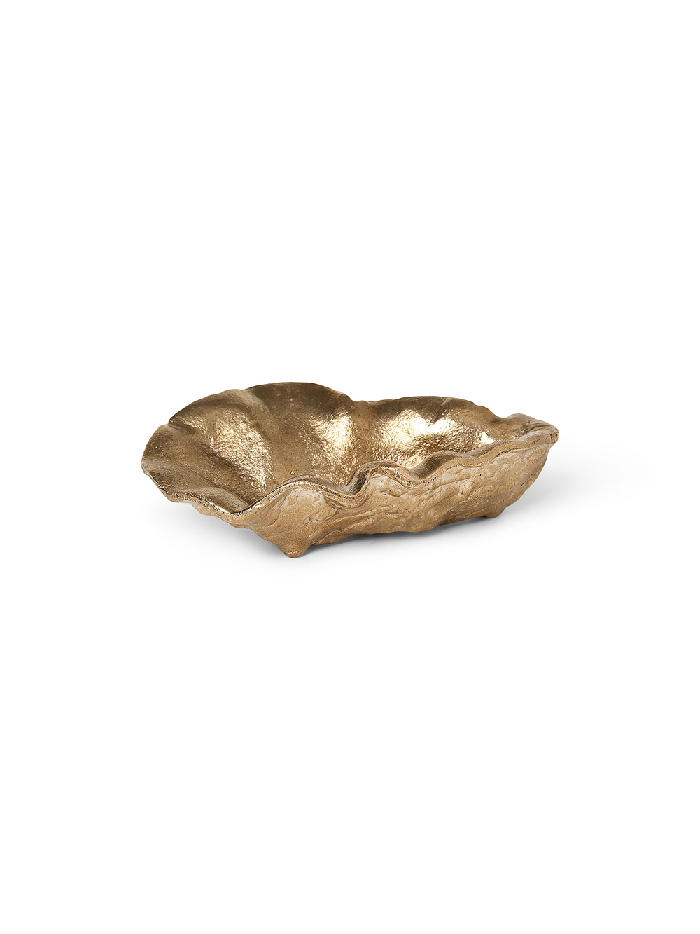 Чаша Ferm Living Oyster Bowl - Brass