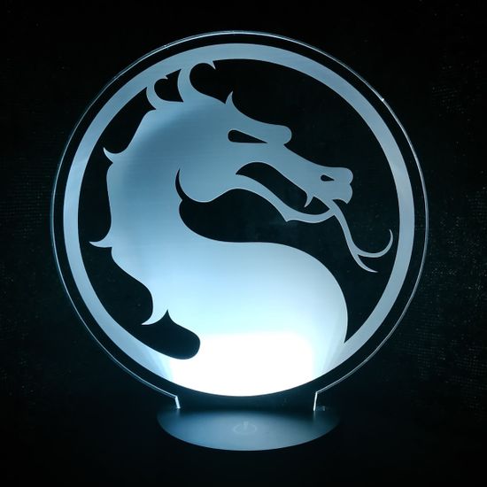 3D лампа Mortal Kombat Смертельная Битва