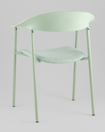 Стул Eila с подушкой пластик зеленый