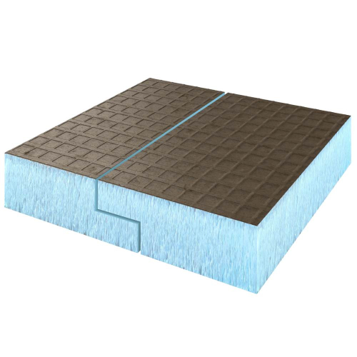 Панель Ruspanel RPG Basic на основе экструдированного пенополистирола L односторонняя 2485х585х20 мм