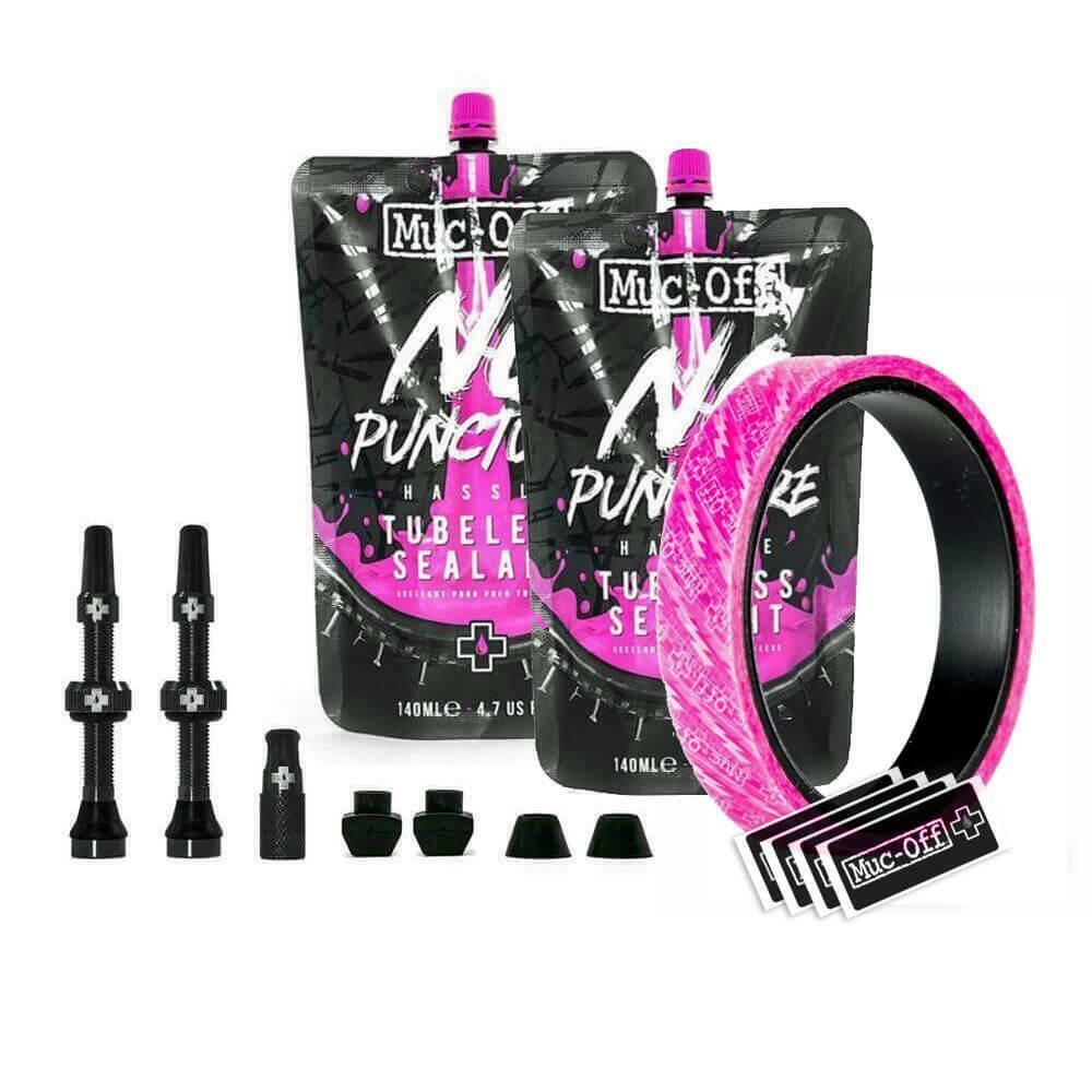 Набор для бескамерной установки покрышек Muc-Off ultimate tubeless setup kit Road/Gravel & CX