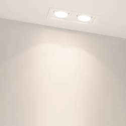 Светильник MS-VORTEX-BUILT-S170x90-2x12W Day4000 (WH-WH, 20 deg, 230V) (Arlight, IP20 Металл, 5 лет) 057770