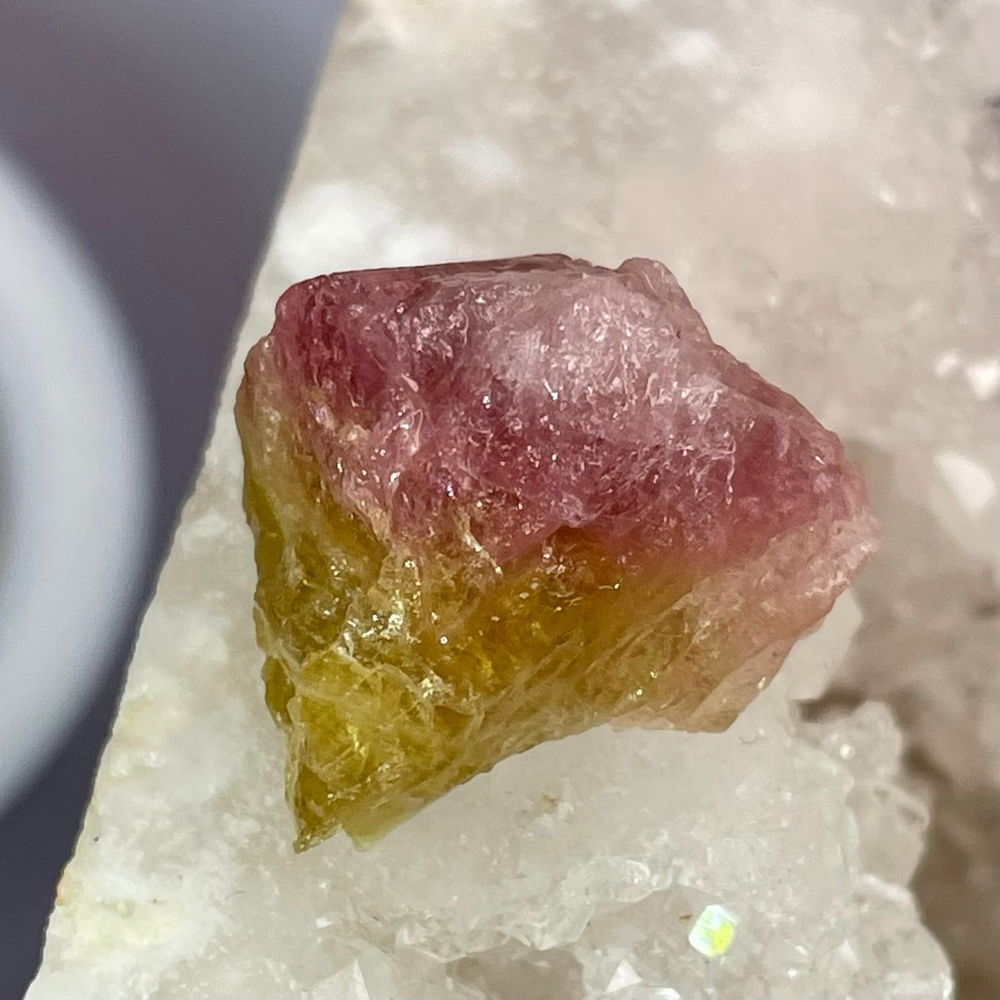 33751 Турмалин Арбузный необработанный 16,8мм