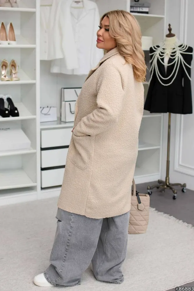 Пальто-кардиган УК-887 Фабрика Моды