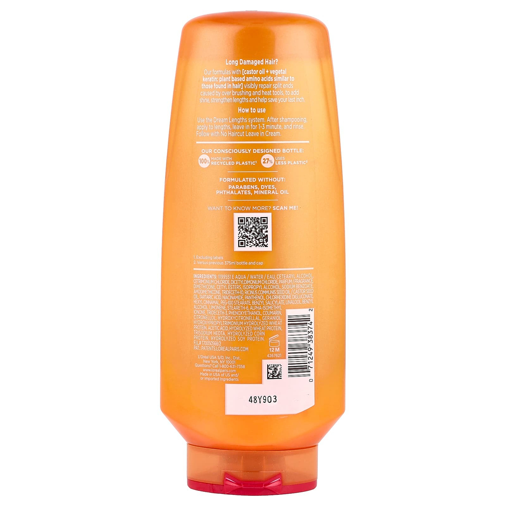 L'Oréal, Elvive, Dream Legends, кондиционер для запечатывания секущихся кончиков, для длинных и поврежденных волос, 375 мл (12,6 жидк. унции)