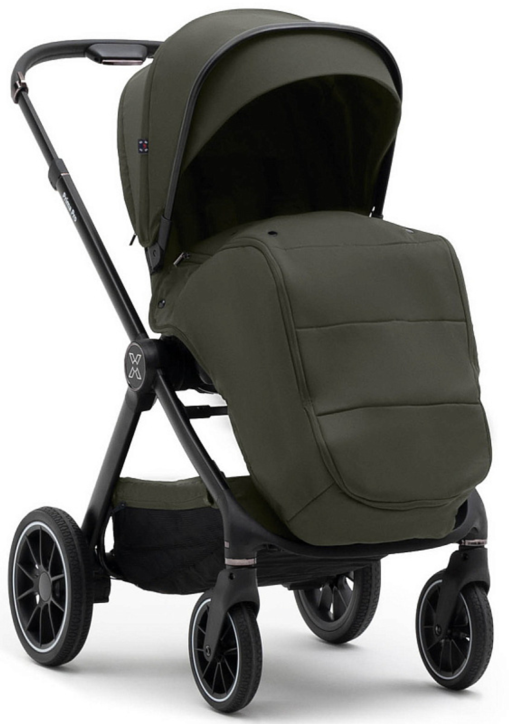 Коляска Agex Prima Pro 3 в 1 с автокреслом i-Team Grey APF664 Green (Зеленый)