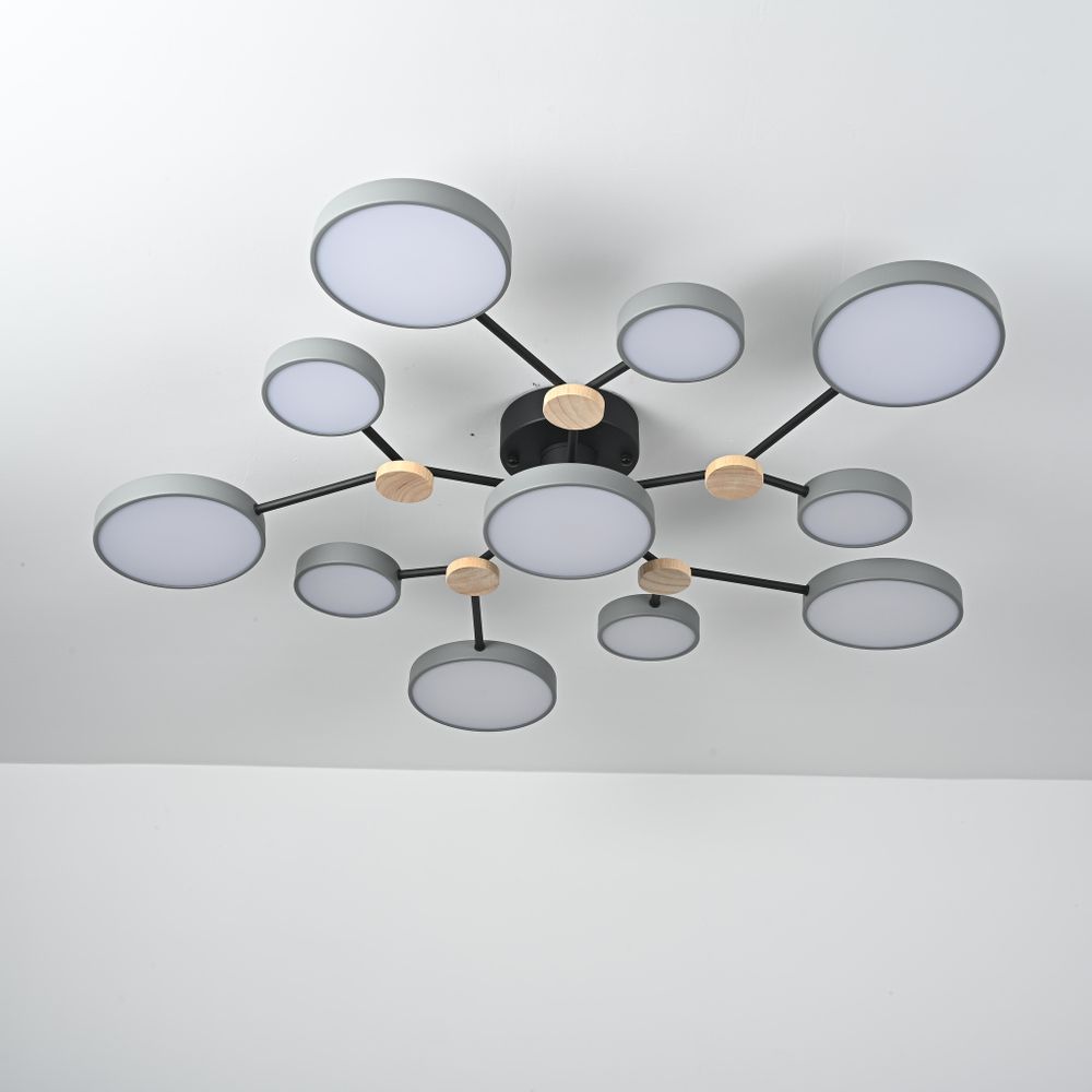 Потолочная Люстра Gamma D102 Grey By Imperiumloft