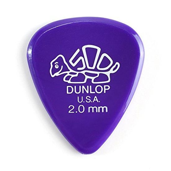 Медиаторы 12шт 2,00мм Dunlop Delrin 500 41P2.0