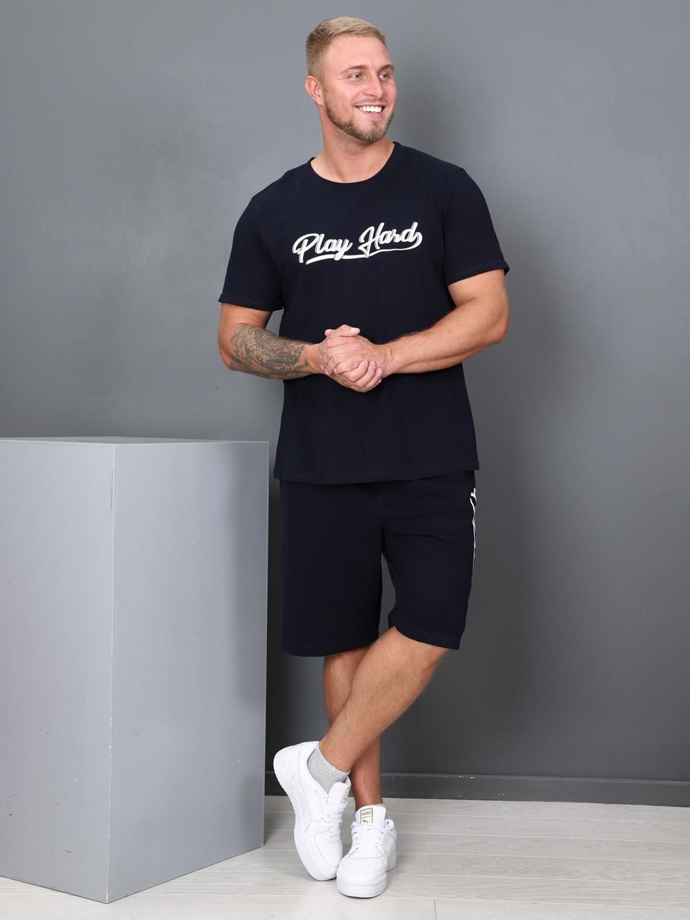 Плей Хард - костюм чернильный Iv-capriz (Акция)