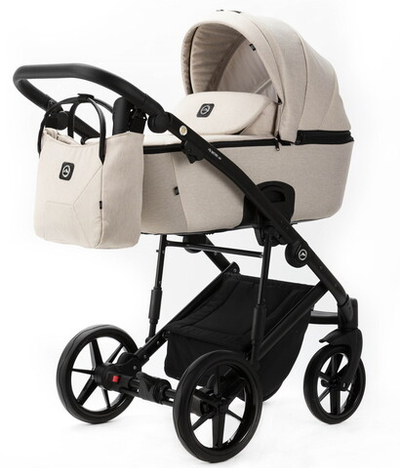 Детская коляска Adamex Mobi New 3 в 1 MN-TK20 СВ.БЕЖ