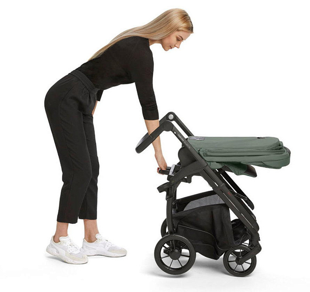 Коляска 3 в 1 Inglesina Electa System Quattro DRW 2025 с подставкой под люльку Murray Green