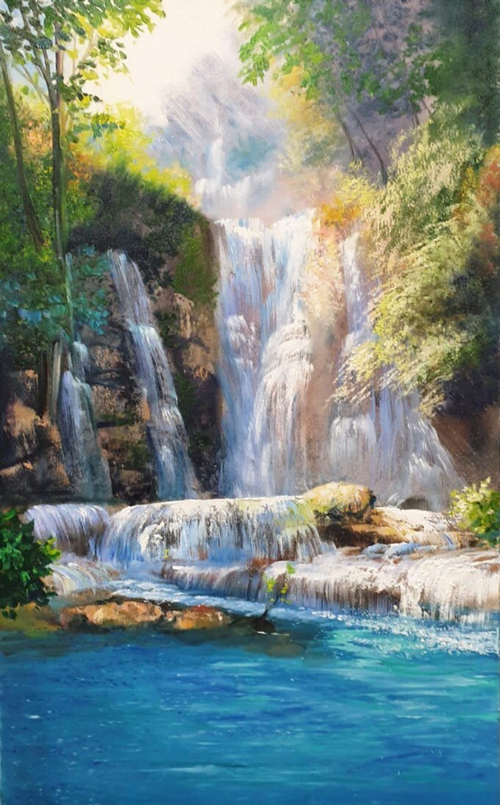 Солнечный водопад