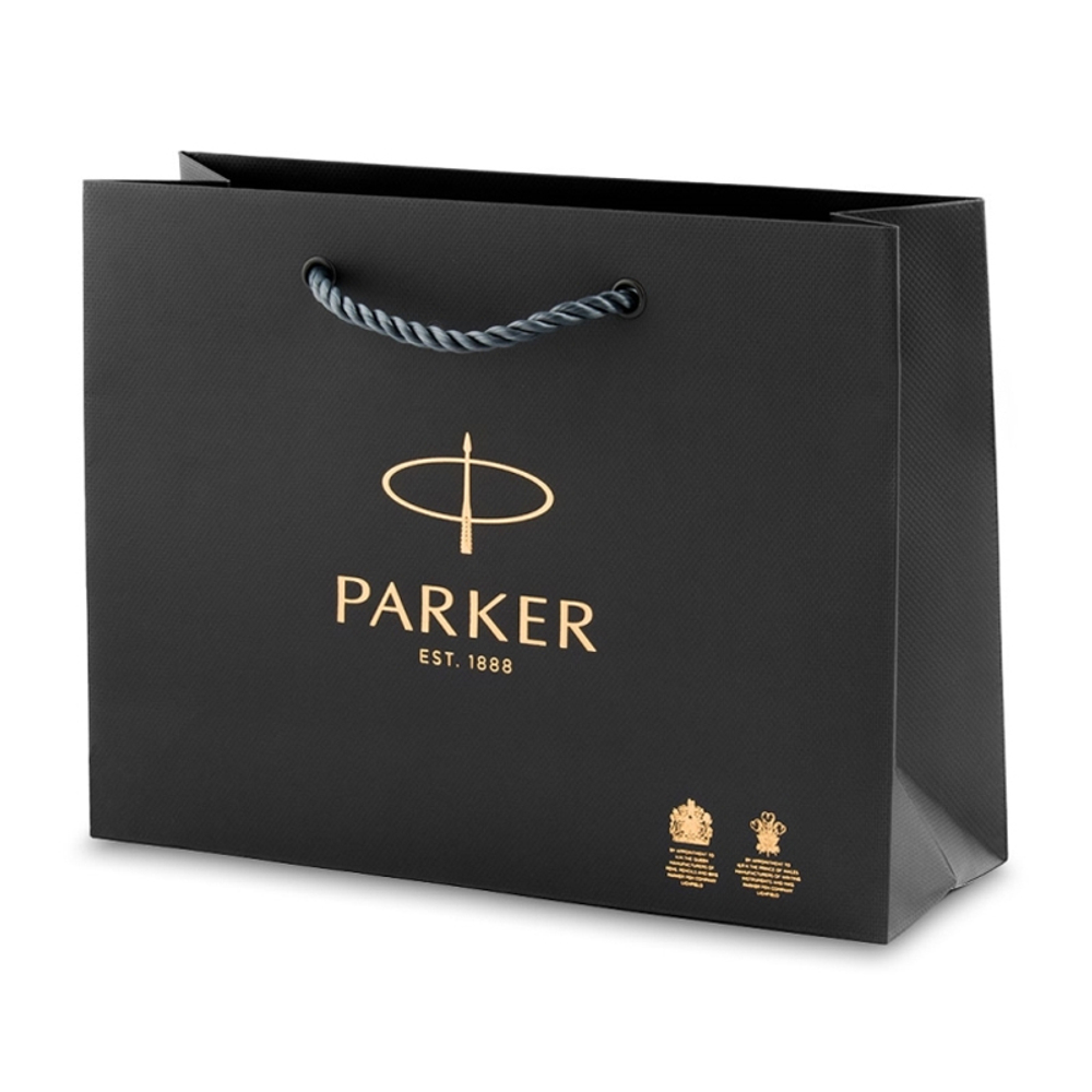 Подарочный набор: Шариковая ручка Parker IM Premium K318 Pearl GT и Ежедневник недатированный белый