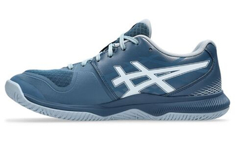 Мужские кроссовки для бадминтона/сквоша Asics Gel-Tactic 12 - винтажный индиго/белый