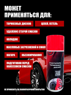 Очиститель тормозных дисков