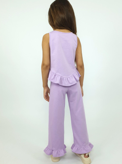 02-147-3 Комплект для девочки (туника+брюки)