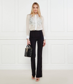 Шелковая рубашка Elisabetta Franchi - белый(CA10752E2)