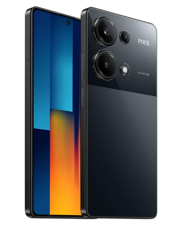 Смартфон Xiaomi POCO M6 Pro 5G 8/256GB (Black) Ростест Оф. Гарантия