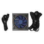 Блок питания ATX Mastero M500, 500W, 80+, Retail, APFC, 1x4+4pin, 2x6+2PIN, 5xSATA, 3xMOLEX, 1xFDD (M500-120BFV1)