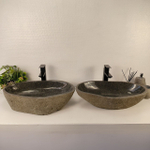 Раковина из речного камня ПАРА! RS-65541 61*36*15 0866