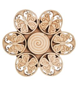 Народные промыслы ДР- 49/ 2 Подставка под горячее 110х10мм