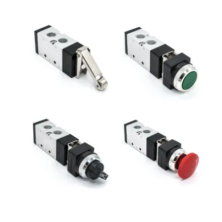 Пневмораспределители с ручным управлением